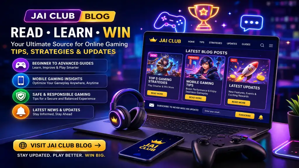 Jai Club Blog online gaming tips strategies mobile gaming updates platform